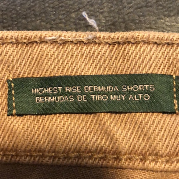 Women’s size 0 wild fable highest rise Bermuda brown jean distressed shorts - Picture 3 of 11